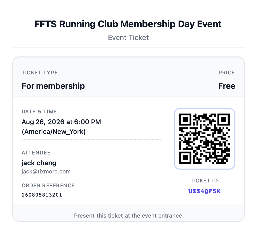Electronic ticket